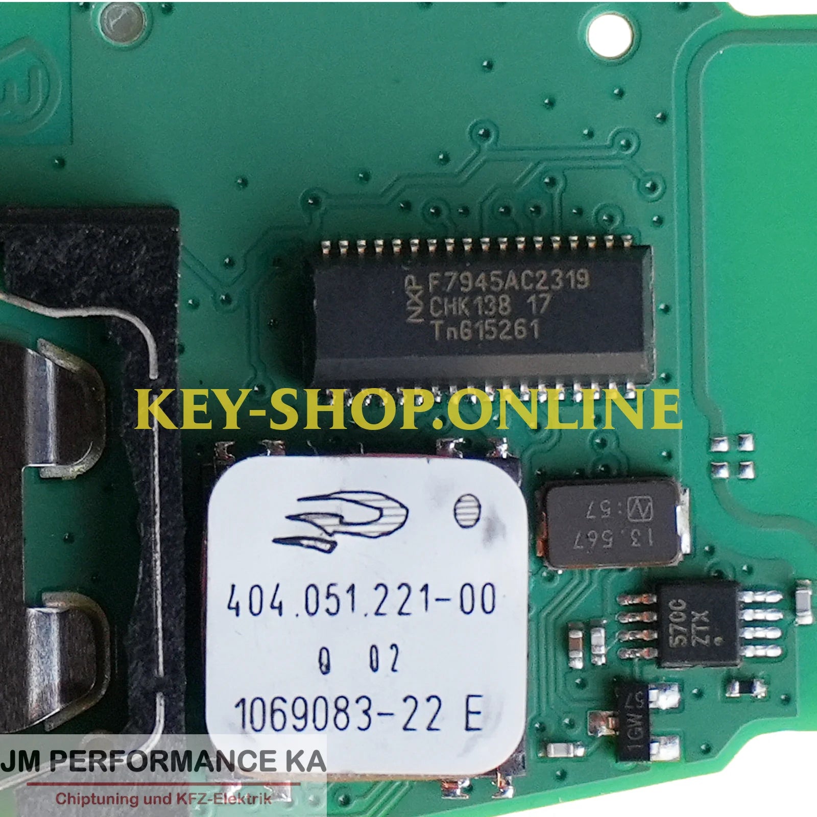 Schlüsselplatine 233.453.211-02 Original für Audi KeylessGO Fahrzeugschlüssel