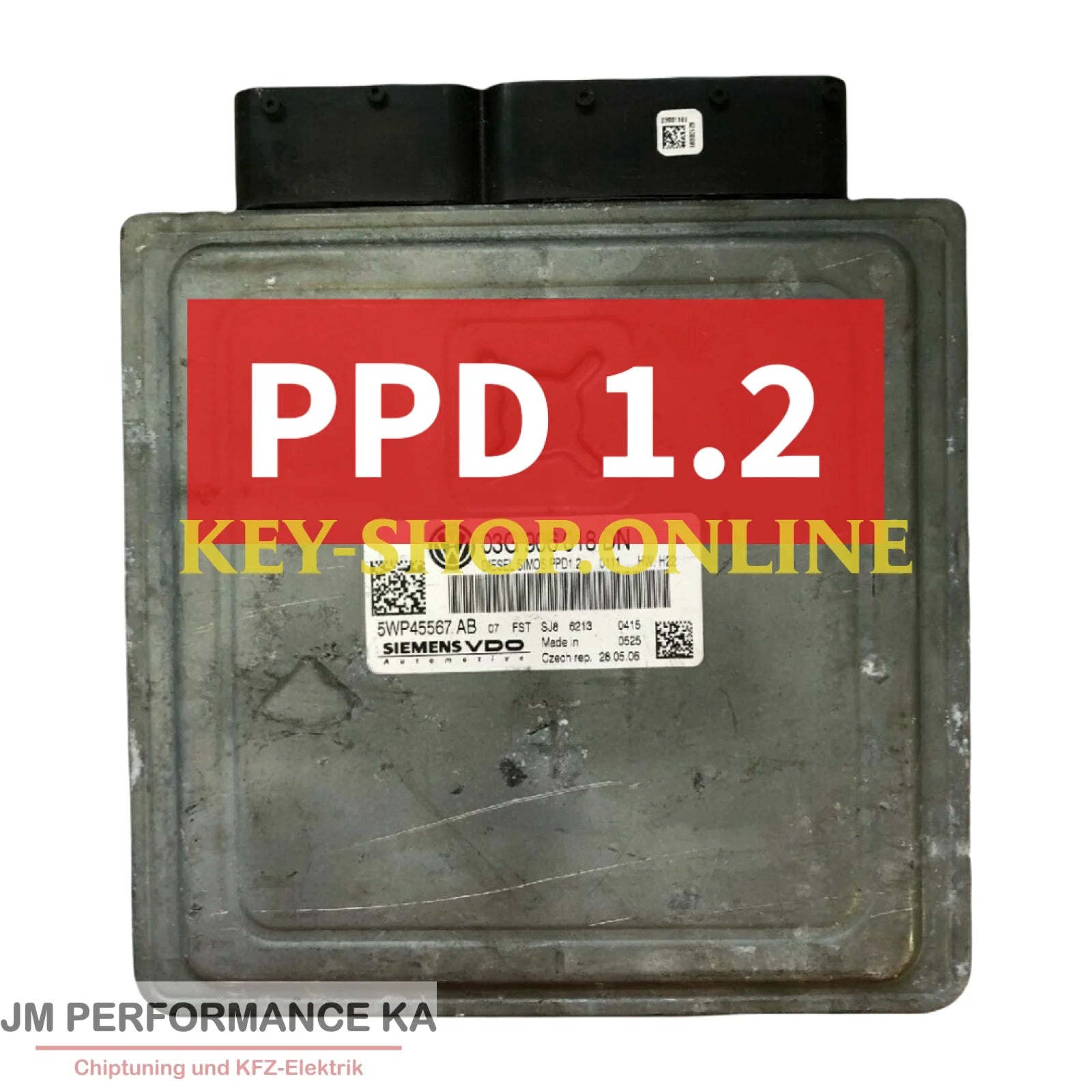 Simos PPD1.2 Softwareanpassung Motorsteuergerät