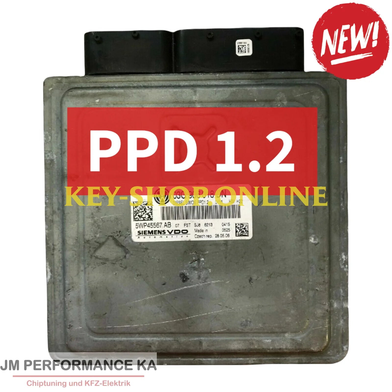 Simos PPD1.2 Softwareanpassung Motorsteuergerät